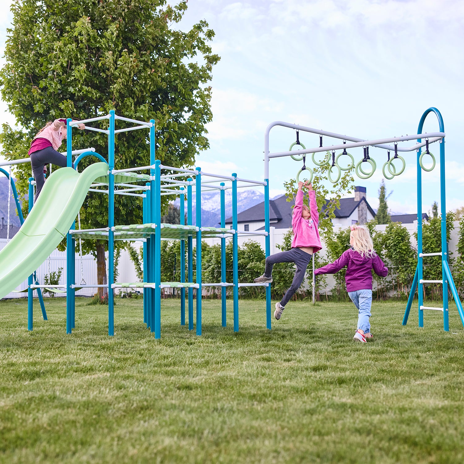 ActivPlay Base Camp Playground + Jungle Line Modules
